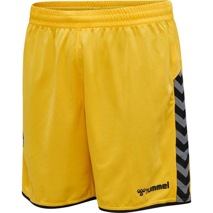 Bild von Hummel AUTHENTIC POLY SHORTS SPORTS YELLOW/BLACK 204924-5115 Gr. 2XL