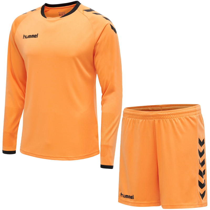 Bild von hummel Core Torwart Set Torwarttrikot+Torwartshorts Herren tangerine XL