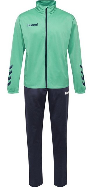 Bild von hummel Promo Poly Trainingsanzug Kinder atlantis/marine 152
