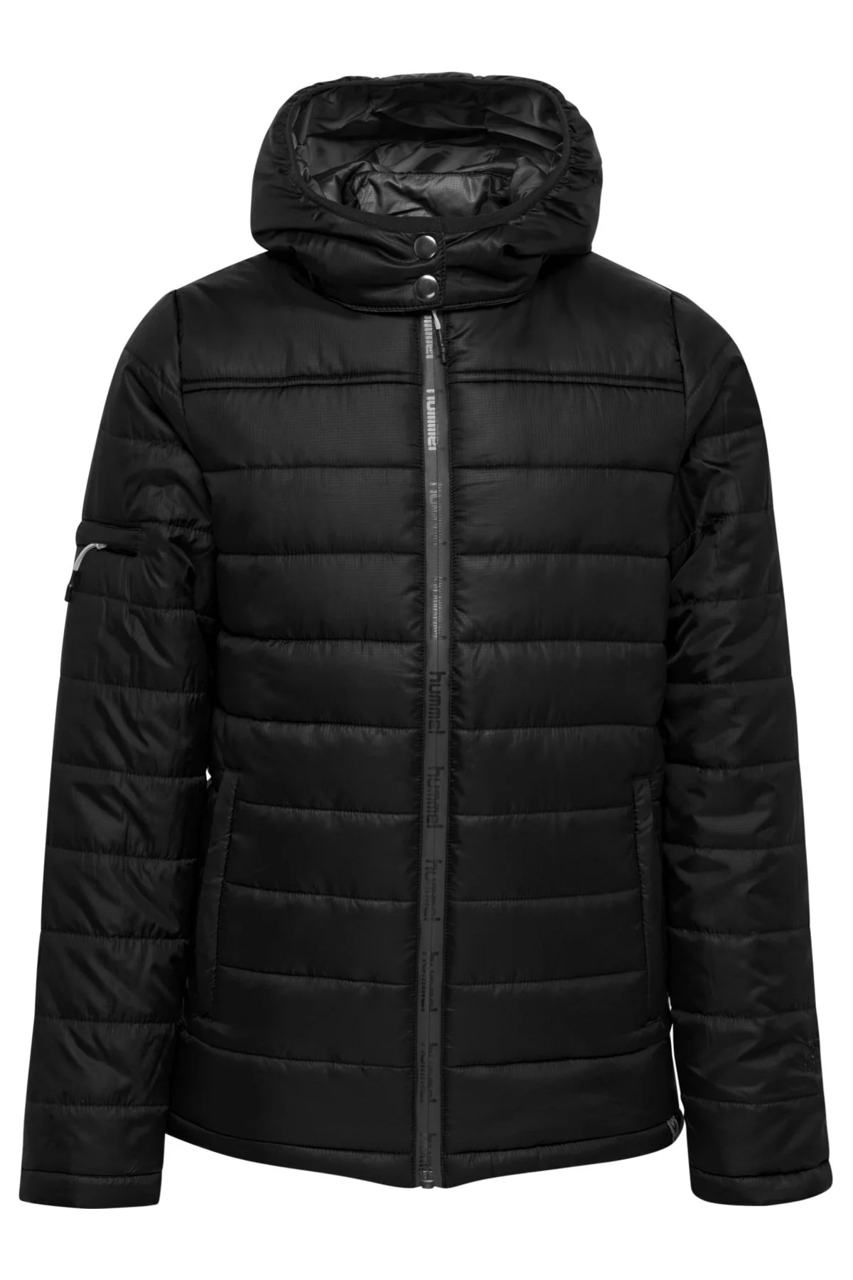 Bild von hummel hmlNORTH Kapuzen-Steppjacke Kinder black/asphalt 164