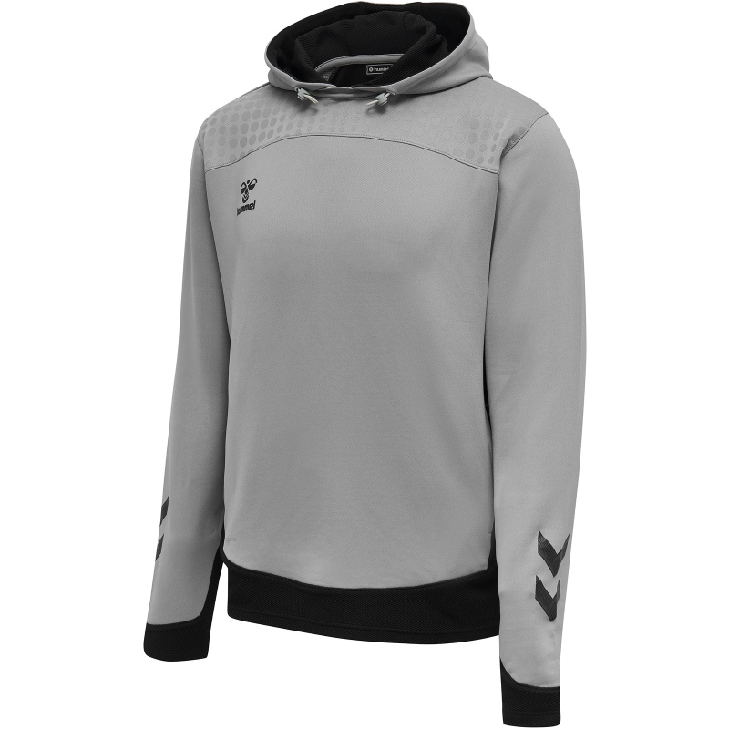 Bild von HUMMEL hmlLEAD POLY HOODIE 207409 GREY MELANGE Gr. S
