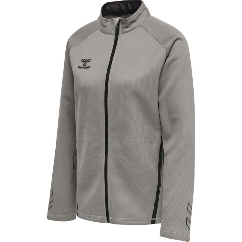 Bild von hummel Cima XK Trainingsjacke Damen 211581-2006 GREY MELANGE - Gr. M