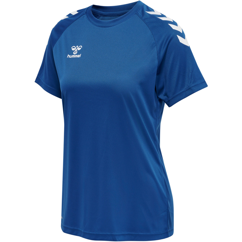 Bild von hummel Core XK Poly T-Shirt Damen 211944-7045 TRUE BLUE - Gr. 2XL