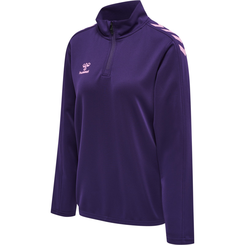 Bild von hummel Core XK Half Zip Sweatshirt Damen 211945-3443 ACAI - Gr. XS