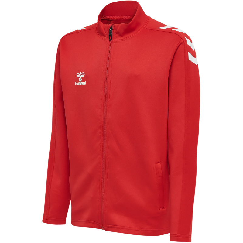 Bild von HUMMEL hmlCORE XK POLY ZIP SWEAT KIDS 212652-3062 TRUE RED - Gr. 128