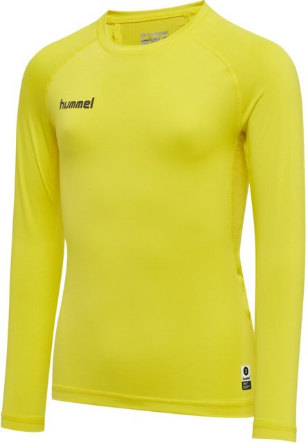 Bild von hummel First Performance langarm Funktionsshirt Kinder blazing yellow 152