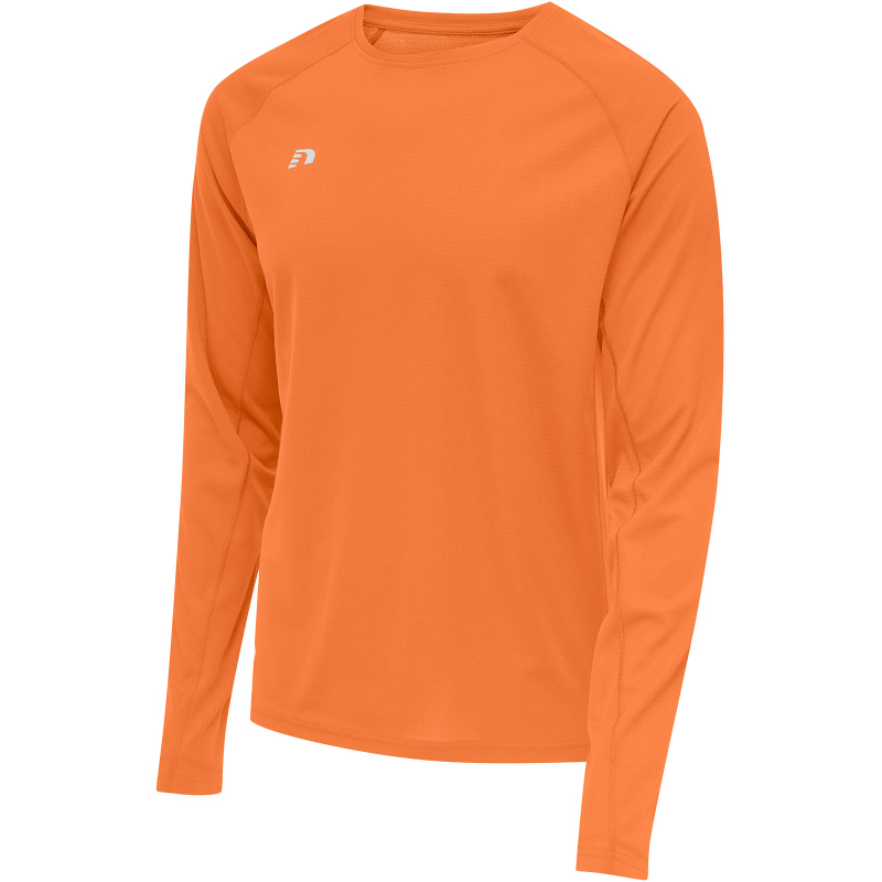 Bild von Hummel MEN CORE RUNNING T-SHIRT L/S - ORANGE TIGER - S