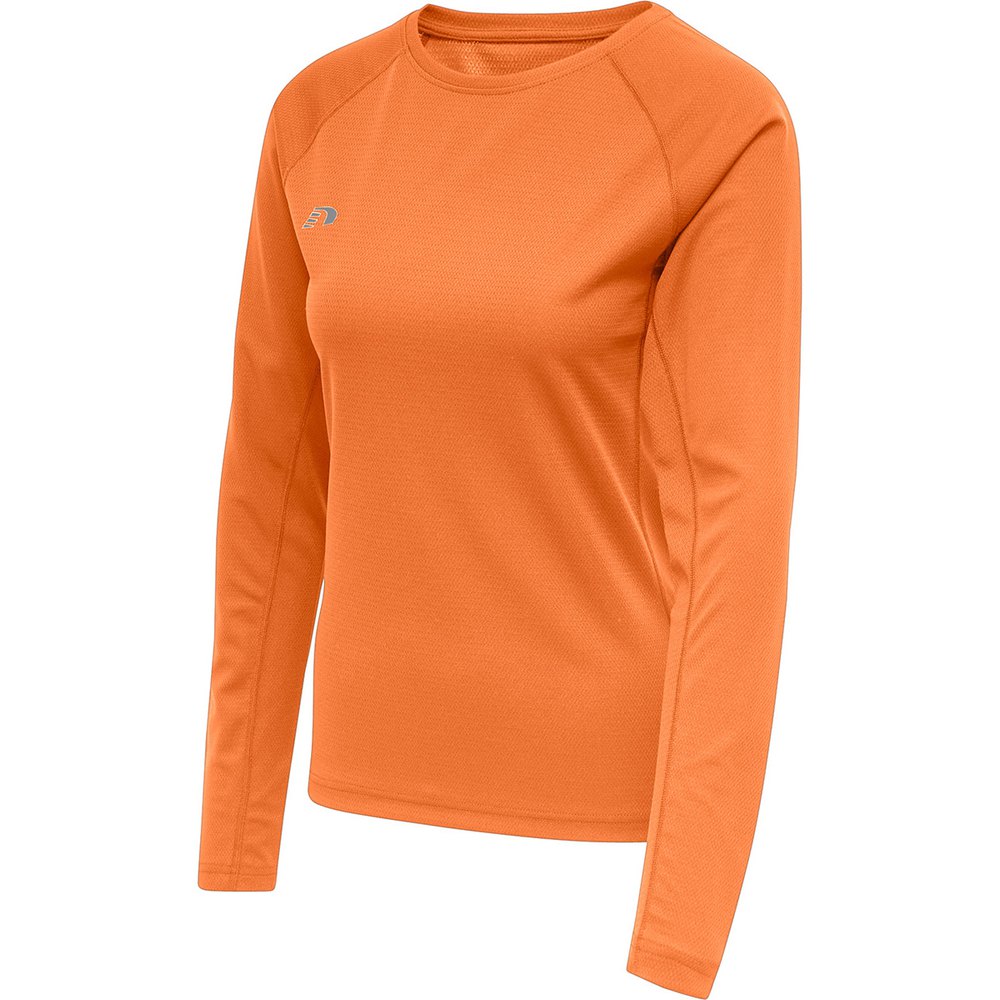 Bild von Hummel WOMEN CORE RUNNING T-SHIRT L/S - ORANGE TIGER - L