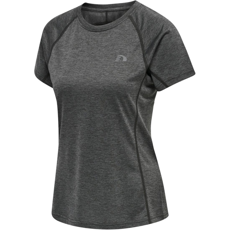 Bild von Hummel WOMEN RUNNING T-SHIRT S/S FORGED IRON MELANGE XS