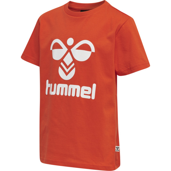 Bild von Hummel hmlTRES T-SHIRT S/S - CHERRY TOMATO - 152