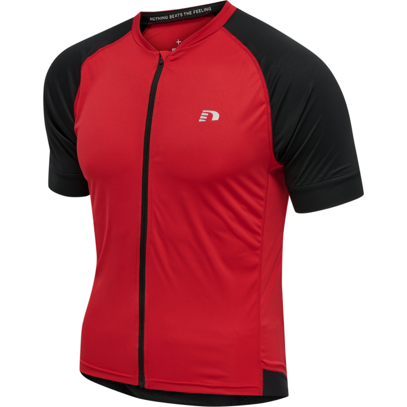 Bild von newline Men's Mens CORE Bike Jersey T-Shirt, Tango Red, L
