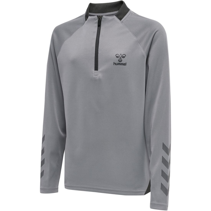 Bild von hummel GG12 Action 1/2-Zip Sweatshirt Kinder alloy 128