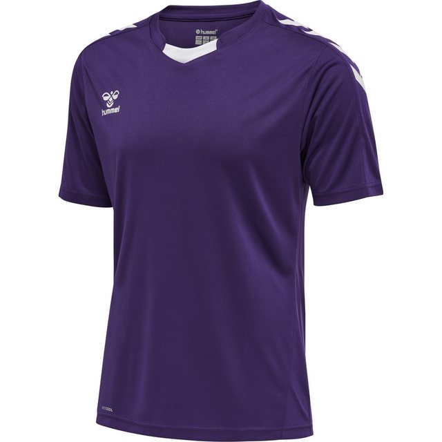 Bild von hummel Core XK Poly Trikot Herren 211455-3332 ACAI/WHITE - Gr. M