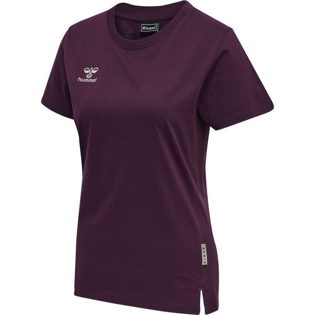 Bild von hummel Damen Hmlmove Grid Cot. T-shirt S/S Woman T Shirt, Grape Wine, S EU