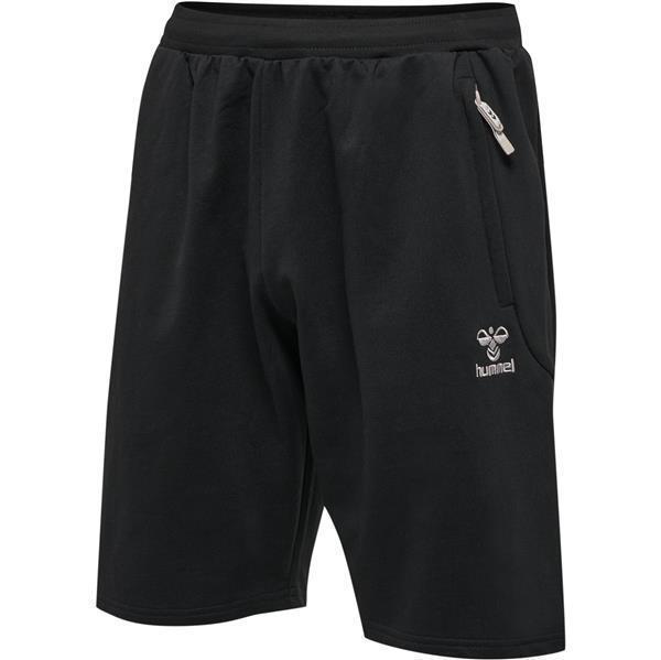 Bild von hummel Move Grid Baumwoll Shorts 214796 BLACK - Gr. XL