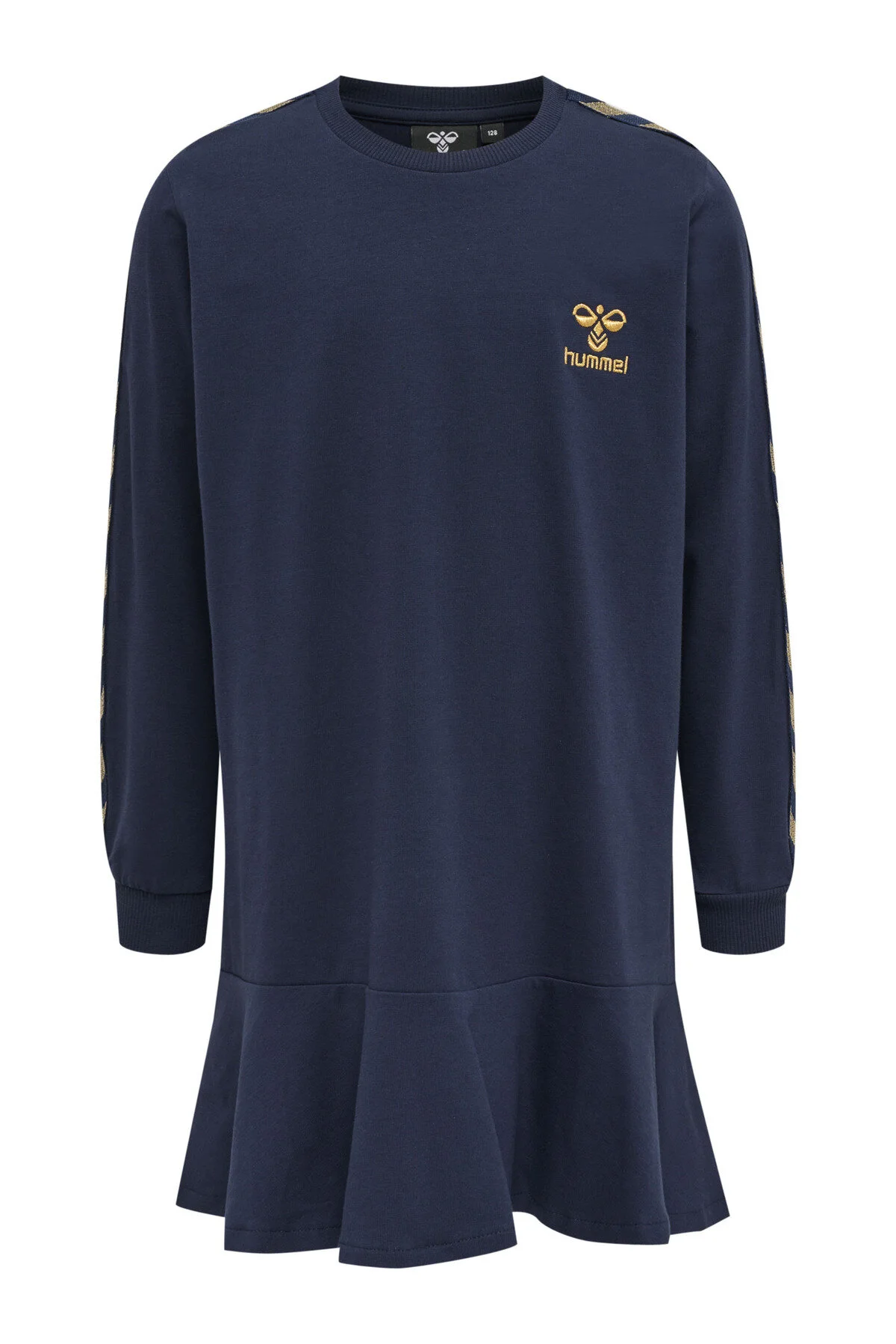 Bild von hummel hmlEVELYN langarm Kleid Mädchen 1009 - black iris 152