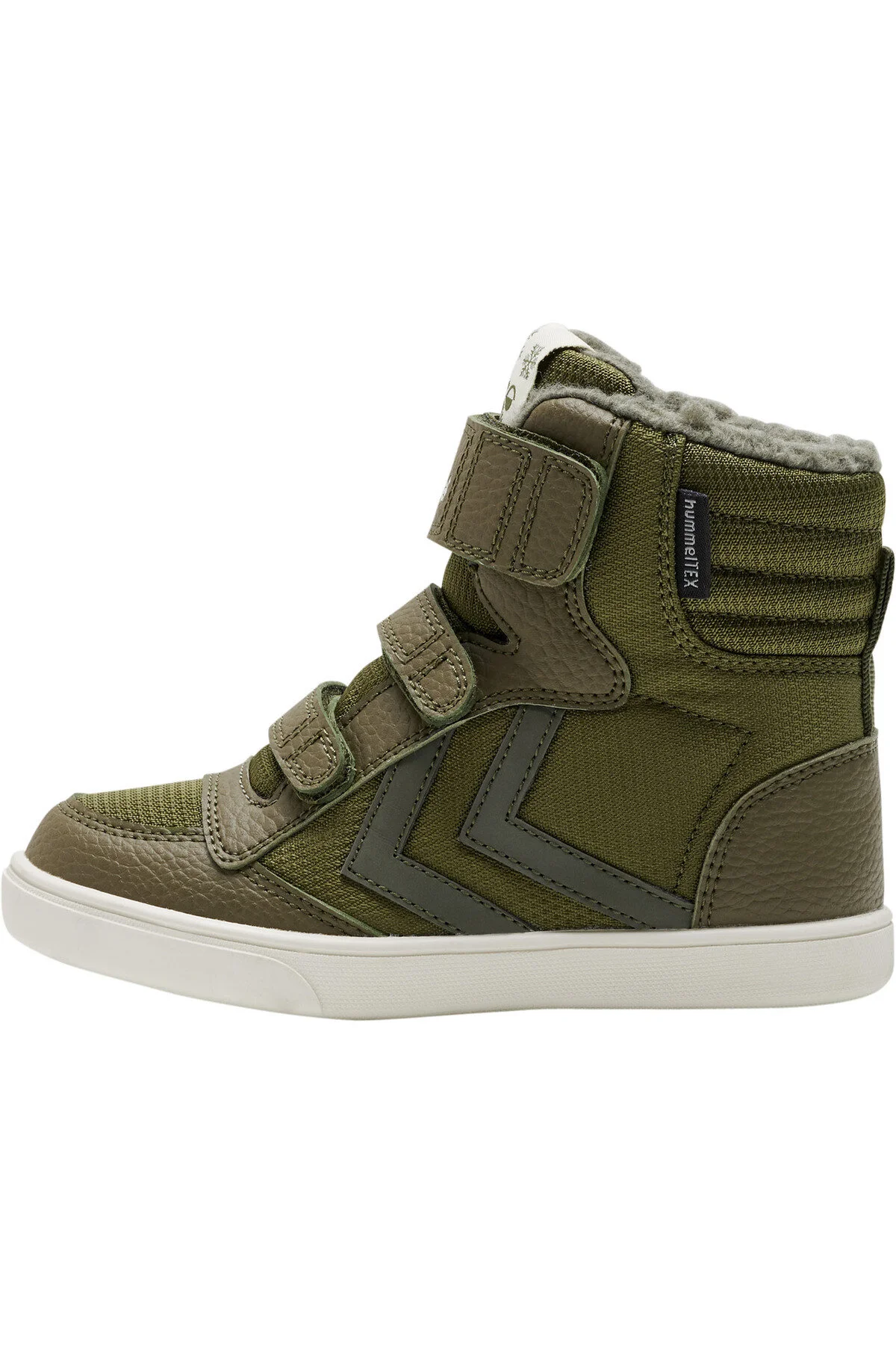 Bild von hummel Stadil Super Polyboot hummelTEX Recycled Stiefel wasserabweisend Kinder 6086 - dark olive 25