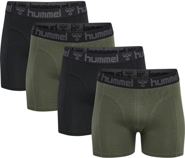 Bild von 4er Pack hummel hmlMARSTON Boxershorts Herren black/thyme M