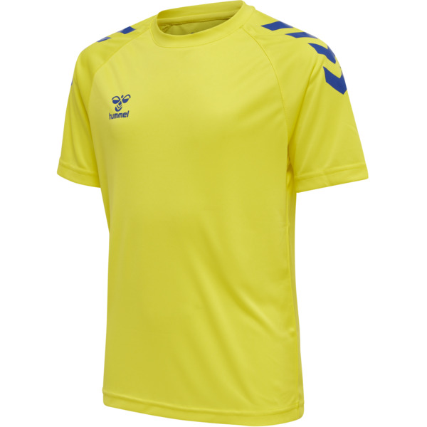 Bild von Hummel hmlCORE XK CORE POLY T-SHIRT S/S KIDS - BLAZING YELLOW/TRUE BLUE - 128