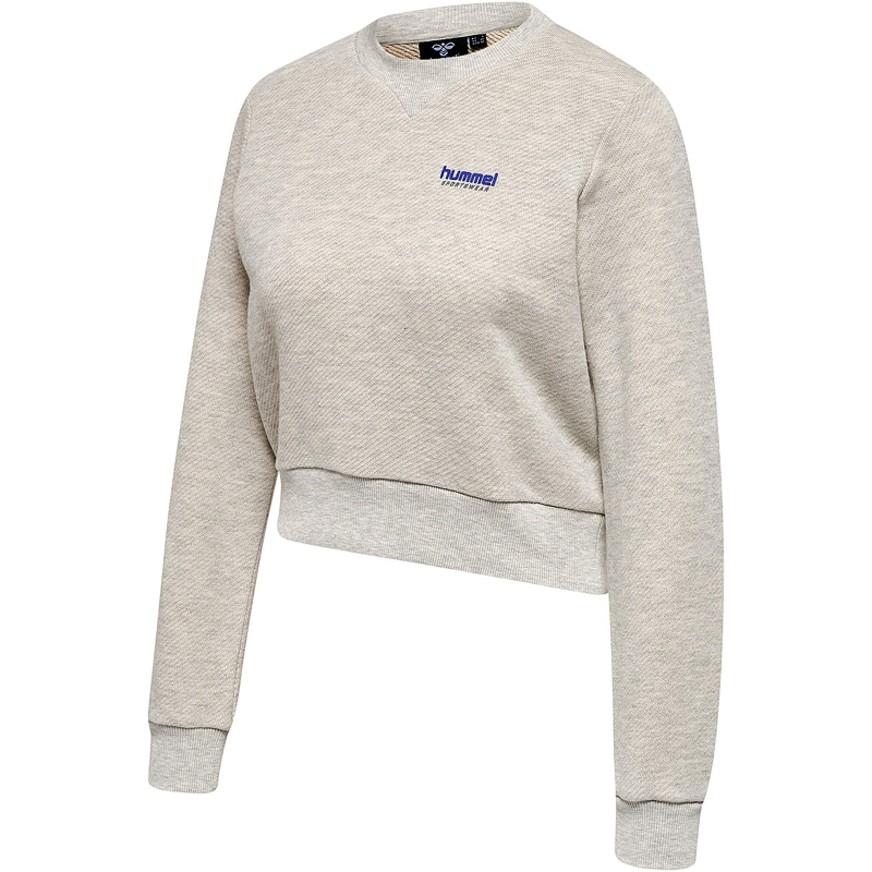 Bild von hummel hmlGC SHAI Cropped Sweatshirt Damen 2188 - legacy melange XL