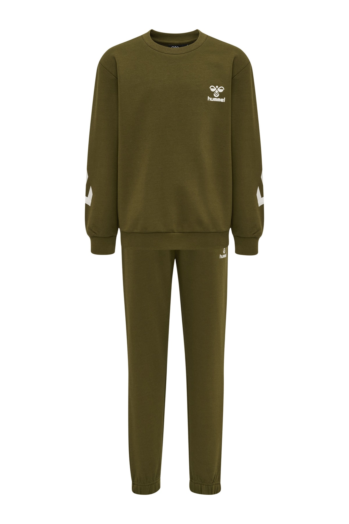 Bild von hummel hmlVENTI Trainingsanzug Kinder 6086 - dark olive 176