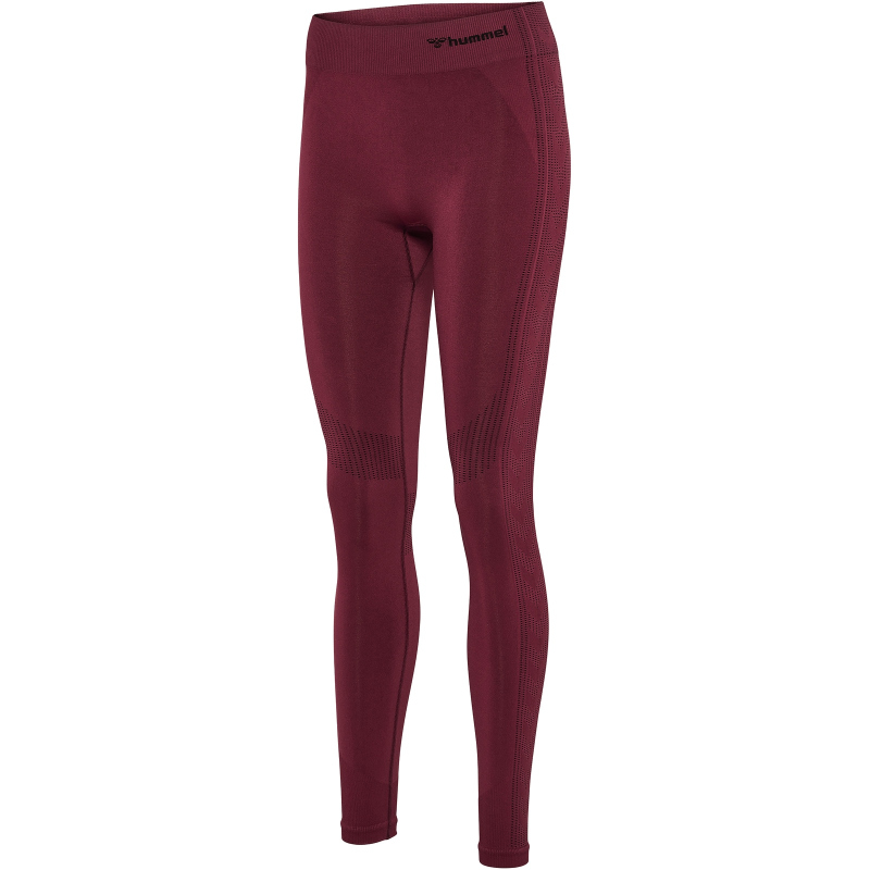 Bild von hummel hmlSHAPING Seamless Mid Waist Tights Damen 4333 - zinfandel XS