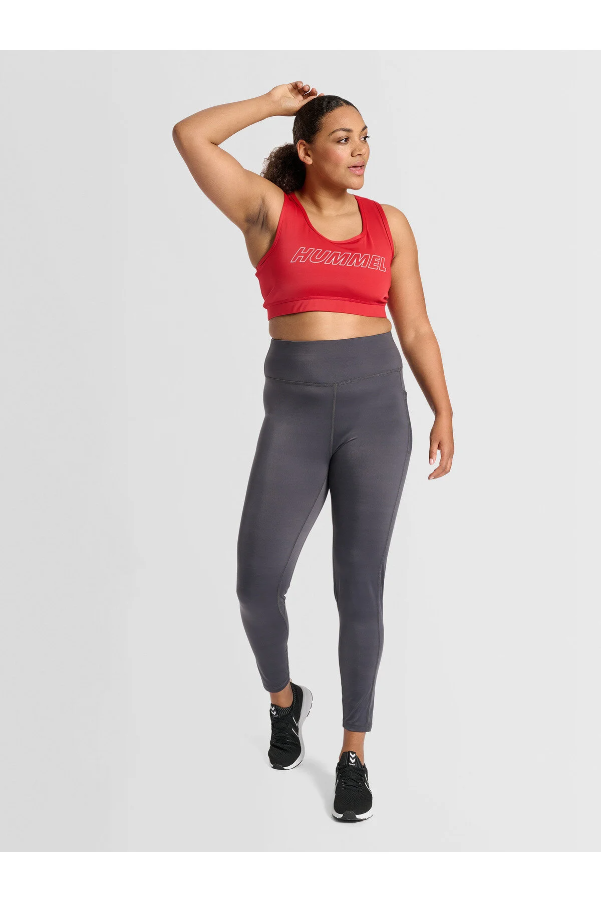 Bild von hummel hmlTE CURVY Sport-BH Plus Damen 3018 - american beauty XL