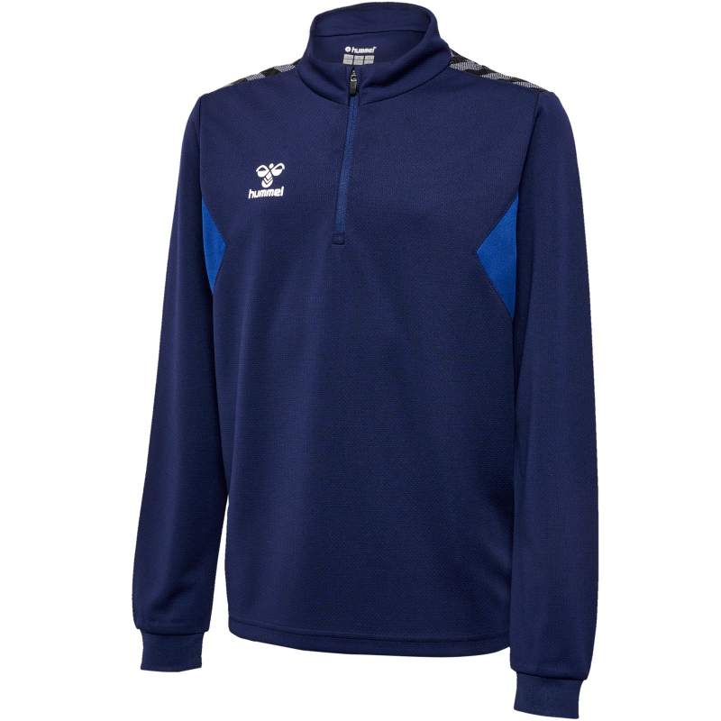 Bild von hummel hmlAUTHENTIC 1/2-Zip Sweatshirt Kinder 7026 - marine 164