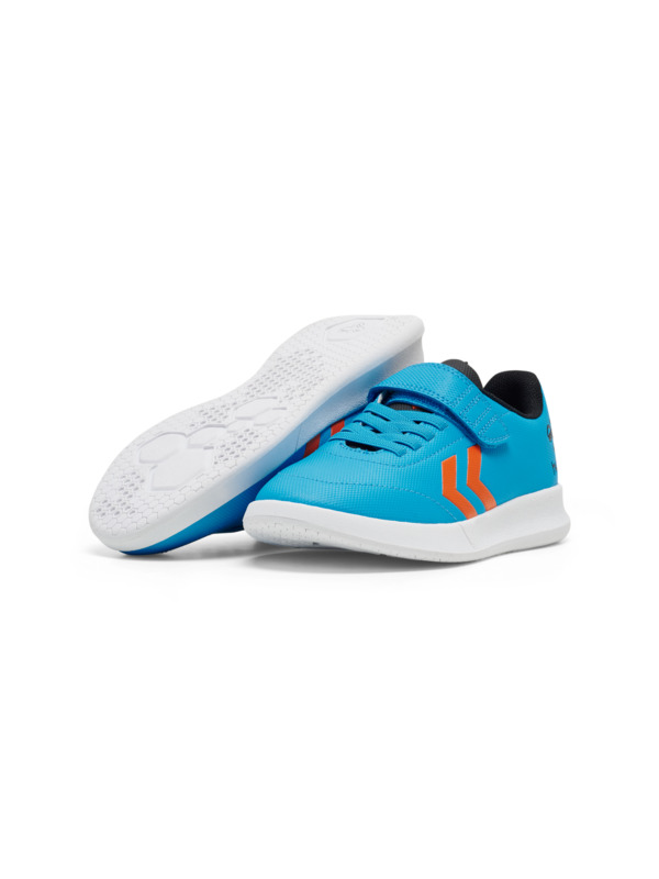 Bild von Hummel Top Star I.N. JR Hallenfussballschuh Blue/Orange 29