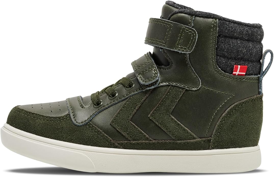 Bild von hummel Stadil High Winter Sneaker gefüttert Kinder 6297 - forest night 35