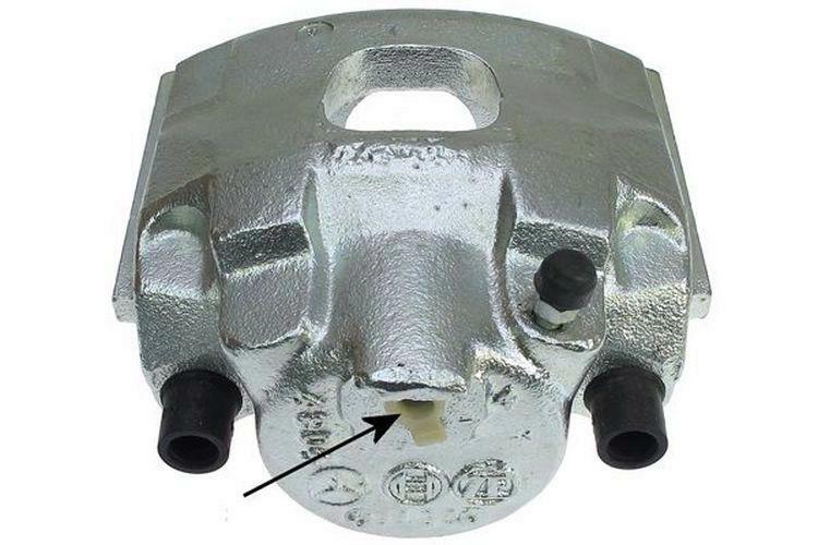 Bild von NK 2133216 Bremssattel Gusseisen Vorderachse rechts, vor der Achse MERCEDES-BENZ: ML-Klasse