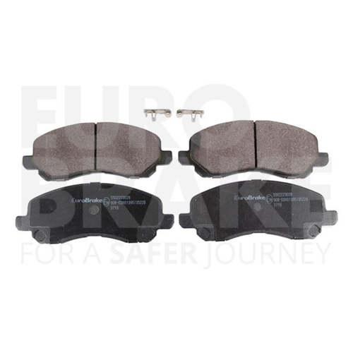 Bild von EUROBRAKE Bremsbelagsatz, Scheibenbremse – Qualität für sicheres Bremsen