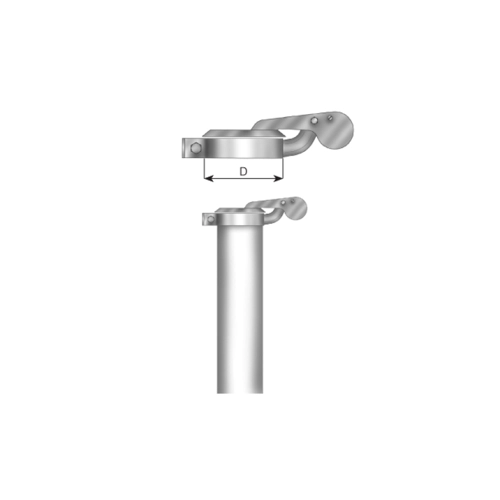 Bild von DINEX Regenklappe Endrohr 98427