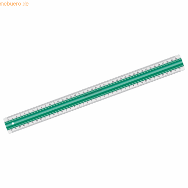 Bild von Linex Lineal Super 40 cm mit Anti-Rutsch-Funktion grün