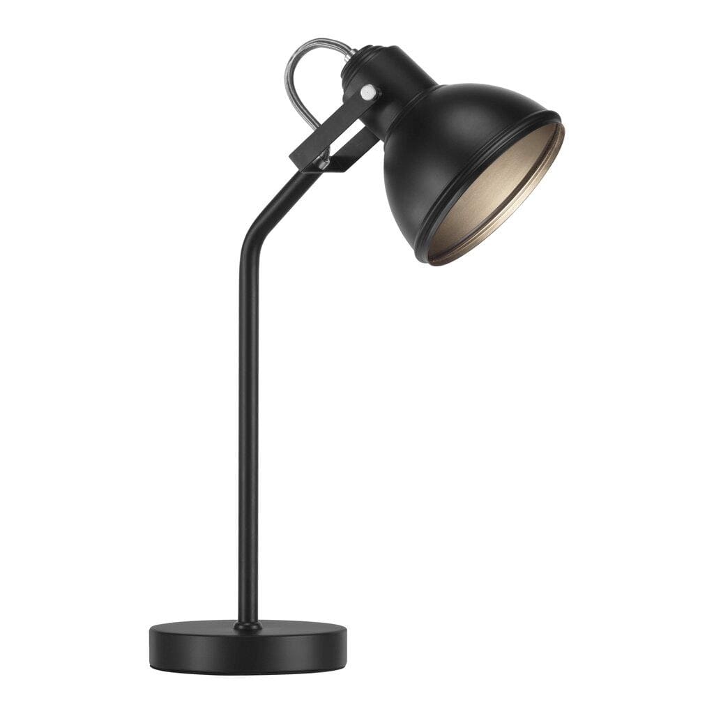 Bild von Nordlux LED Tischleuchte Nordlux Aslak 46685003 Nachttischlampe LED E27 15 W Schwarz