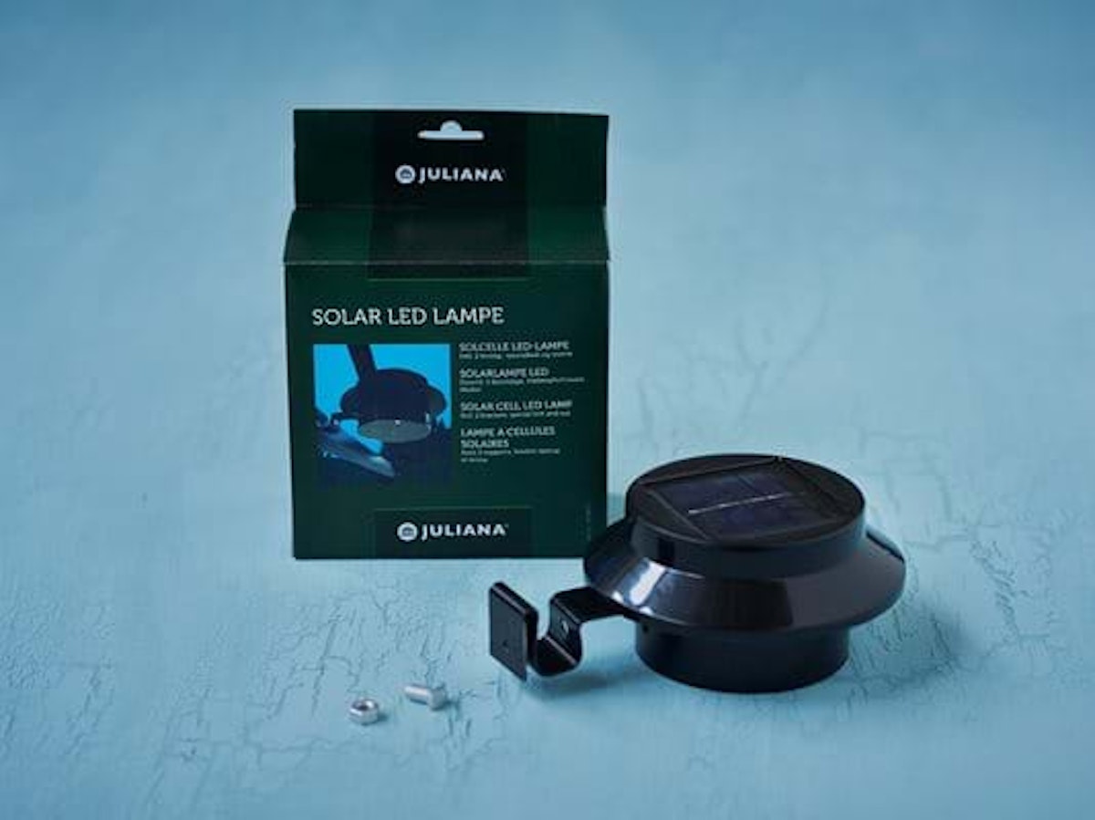 Bild von JULIANA Solar LED-Lampe, für Gewächshäuser - schwarz