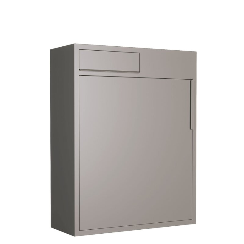 Bild von Paketbriefkasten Grau RAL 9007