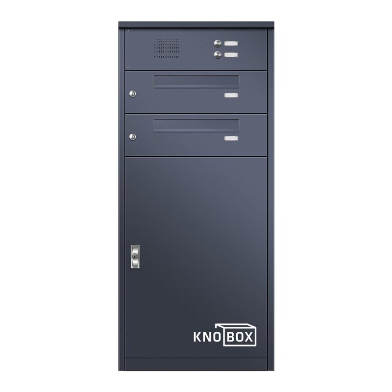 Bild von Paketbox Paketkasten XL mit Sprechsieb und Klingeltastern in...