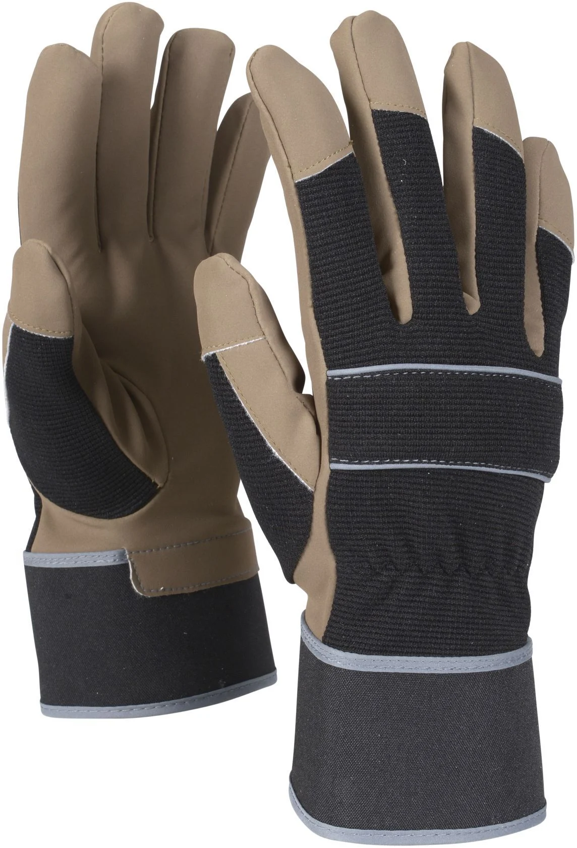 Bild von OX-ON Arbeitshandschuhe »Extreme Comfort 4301«, schwarz/braun, Größe M (9) - schwarz | braun