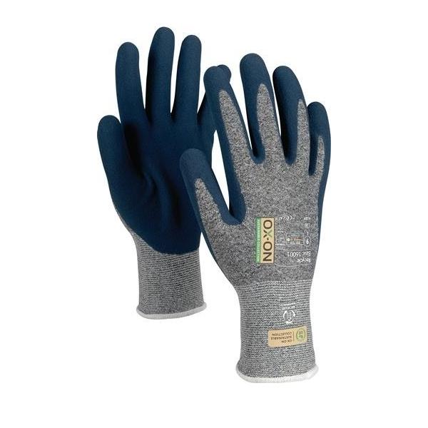 Bild von 91309 Handschuhe Recycle Basic 16001 Größe 9 blau/hellblau en 388, en 420+ - Ox-on