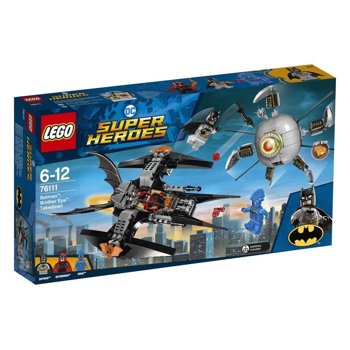 Bild von LEGO DC Comics Super Heroes - Batman: Brother Eye Gefangennahme (76111)