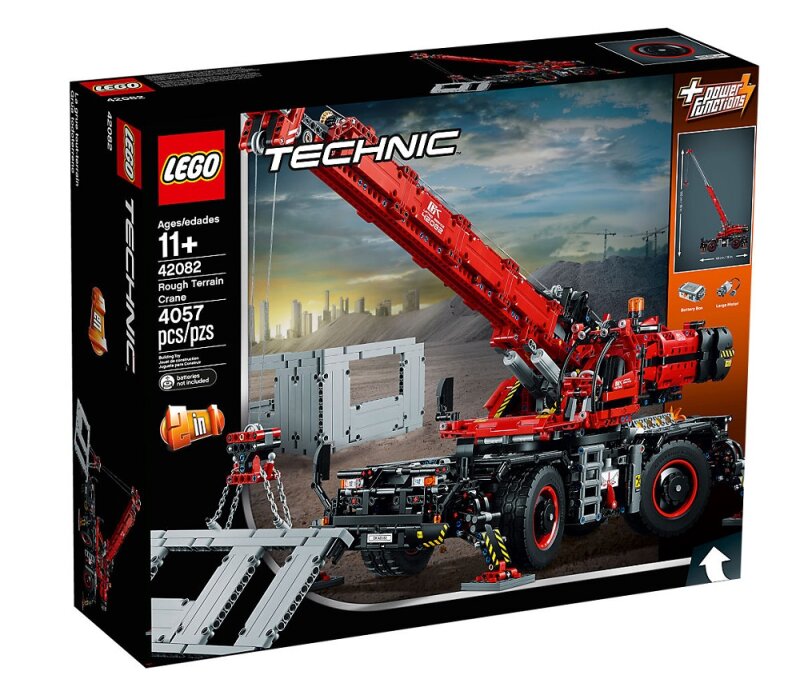 Bild von LEGO® Konstruktionsspielsteine Technic 42082 Geländegängiger Kranwagen, (4057 St)