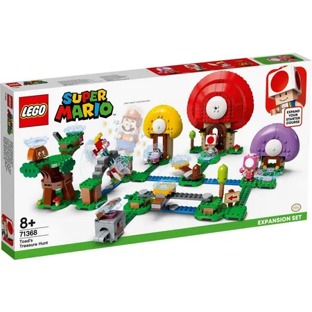 Bild von LEGO® LEGO® Super Mario™ 71368 Toads Schatzsuche – Erweiterungsset Konstruktionsspielsteine, (464 St)