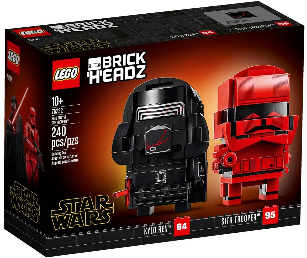 Bild von LEGO Star Wars Brick Headz - Kylo Ren & Sith Trooper (41620)