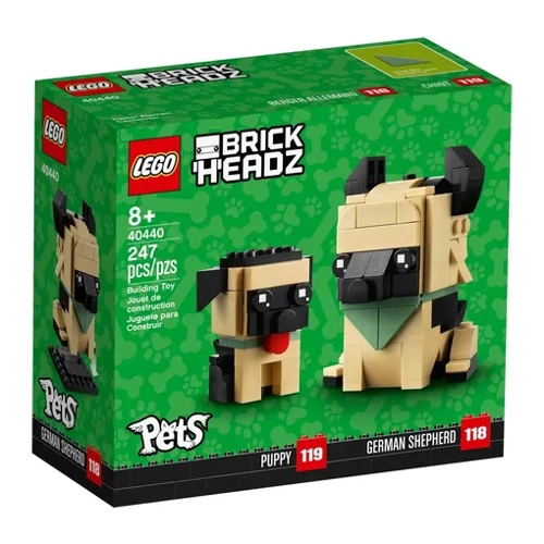 Bild von LEGO® BrickHeadz™ Deutscher Schäferhund mit Welpe - 40440