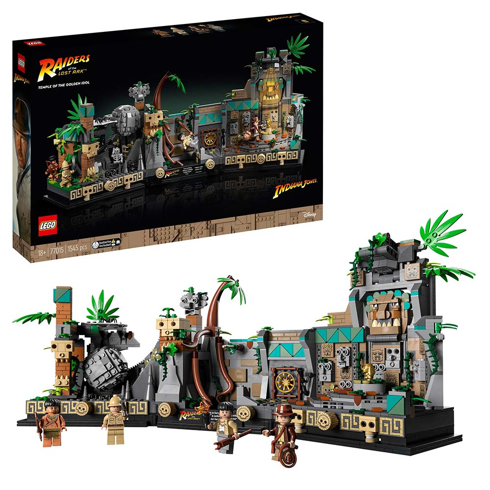 Bild von LEGO® LEGO Indiana Jones Tempel des goldenen Götzen, Konstruktionsspielsteine, (1545 St)