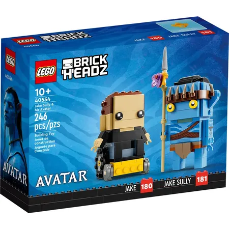 Bild von LEGO® LEGO® BrickHeadz 40554 Jake Sully und sein Avatar Konstruktionsspielsteine