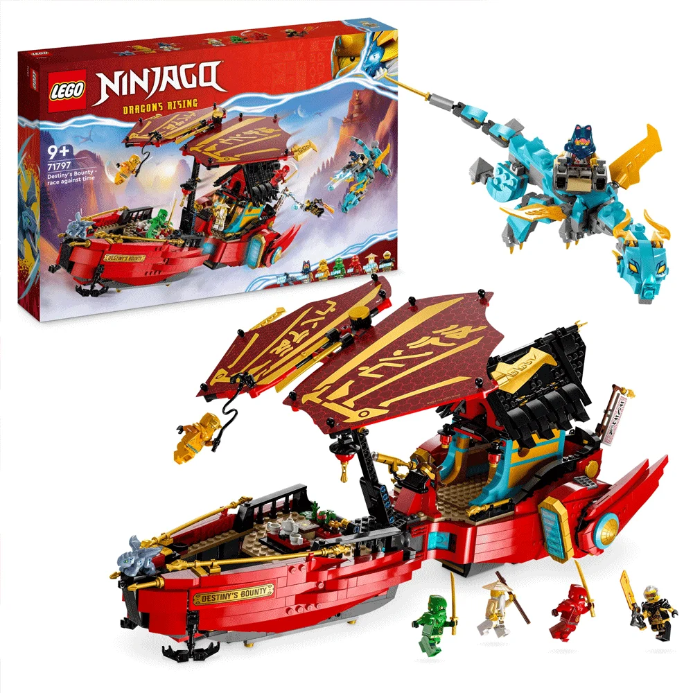 Bild von LEGO® LEGO® Ninjago 71797 Ninja-Flugsegler im Wettlauf mit der Zeit Konstruktionsspielsteine