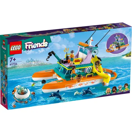 Bild von LEGO® Seerettungsboot (41734), LEGO® Friends Konstruktionsspielsteine, (717 St), Made in Europe