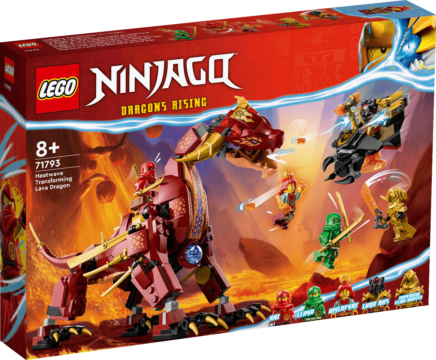 Bild von LEGO® Lego 71793 Wyldfires Lavadrache Spielbausteine
